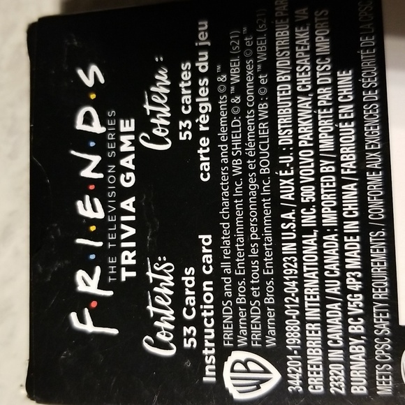 TV series Friends trivia game - Picture 3 of 3